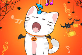 Duet Cats Halloween Cat Music